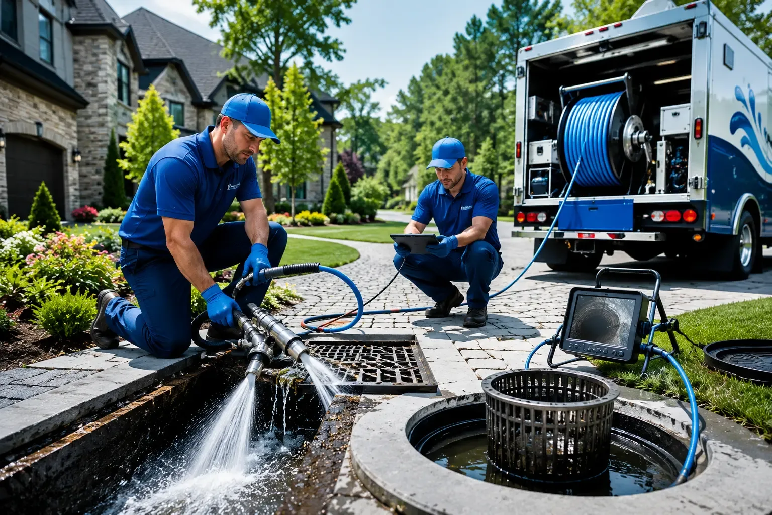 Local outdoor drain cleaning professionals in Saint Joseph, MI