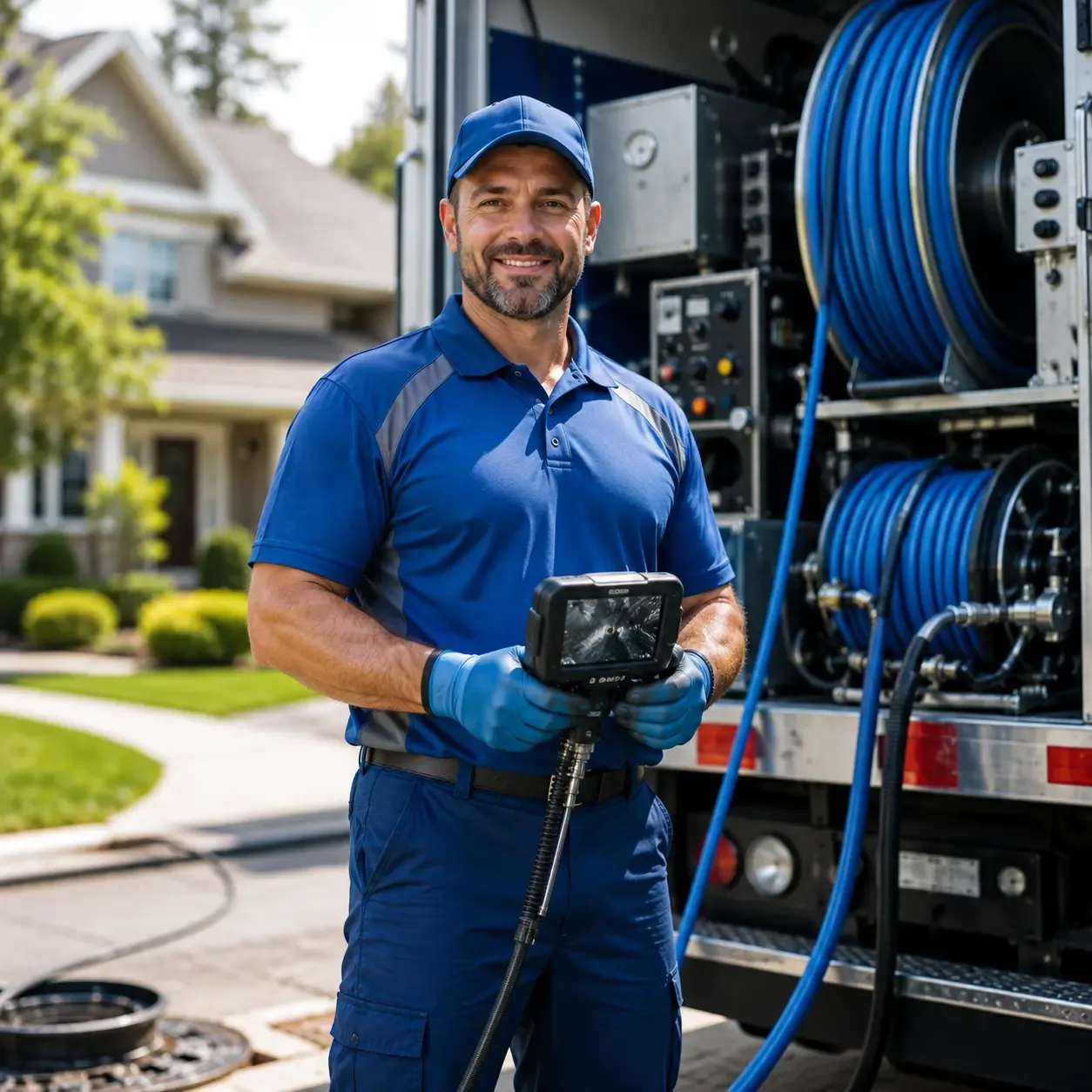 Local outdoor drain cleaning specialists in Saint Joseph, MI